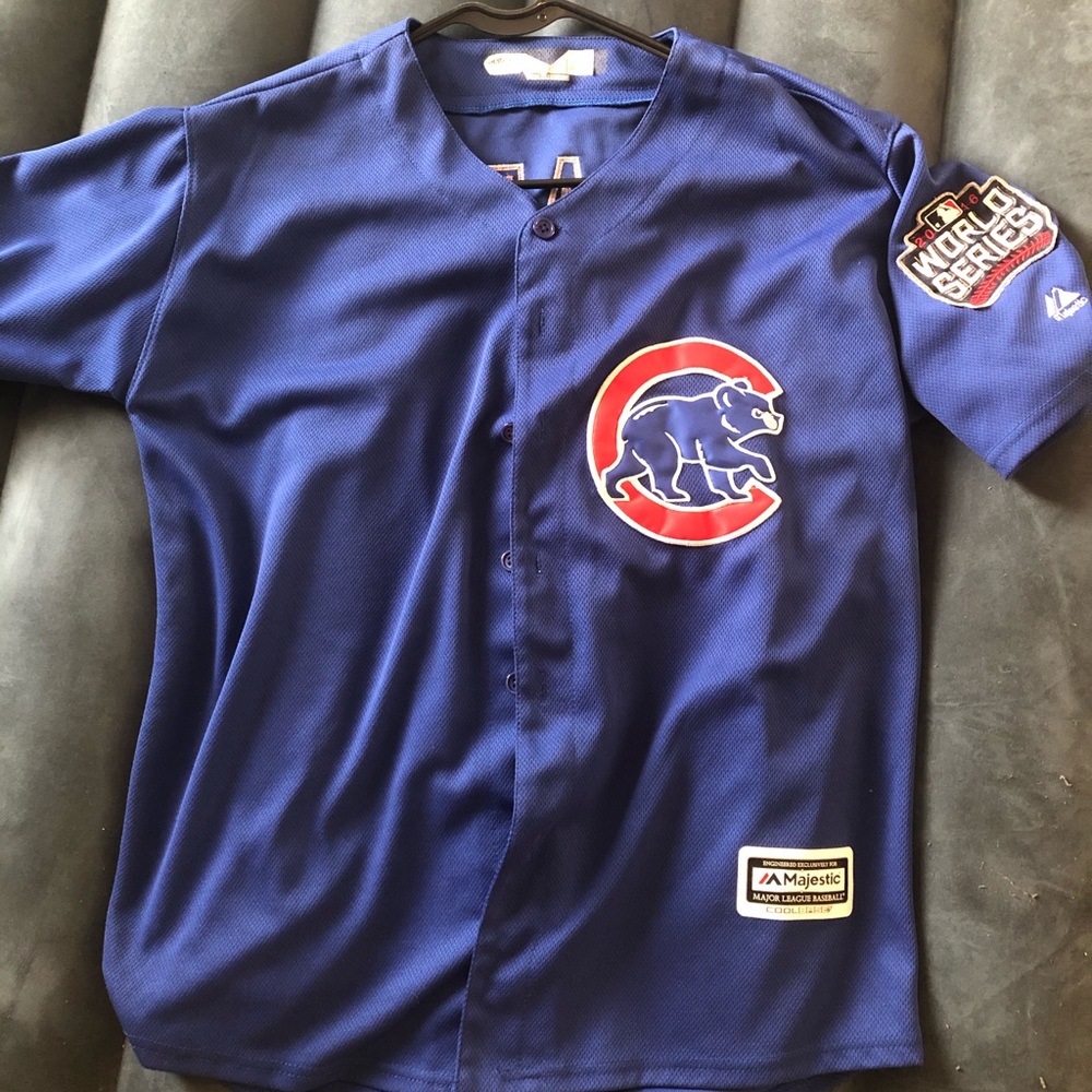 Cubs blue Javy Baez jersey